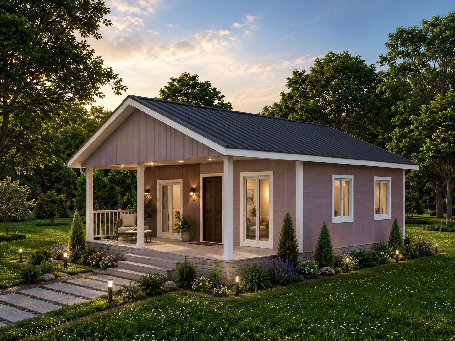 70m² Tek Katlı Prefabrik Ev